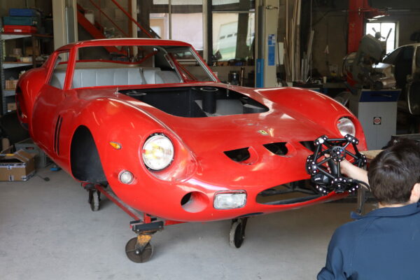 Numérisation 3D d&rsquo;une Ferrari 250 GTO